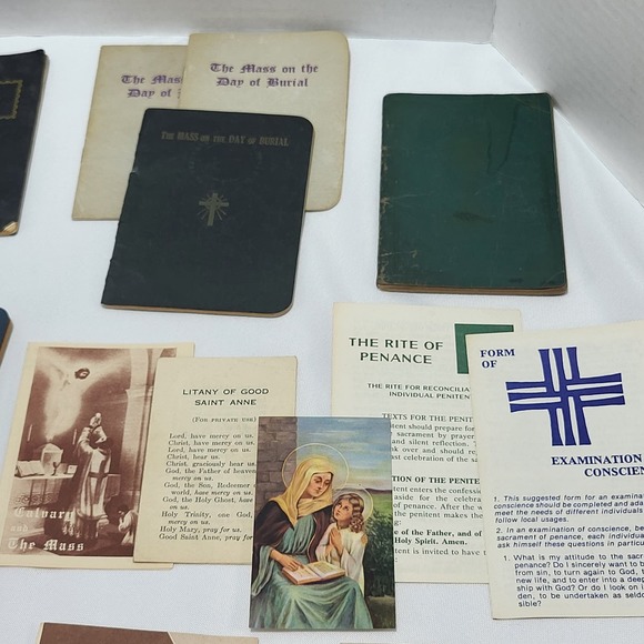 Mid Century Christian Catholic Religious Booklets Pamphlets Prayer Epherma - Picture 5 of 9